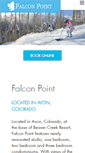 Mobile Screenshot of falconpointresort.net